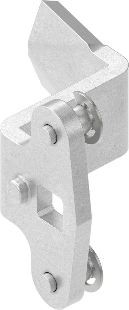 3-point cam, Steel zinc-plated; 1000-U44 Offset h = 32 mm